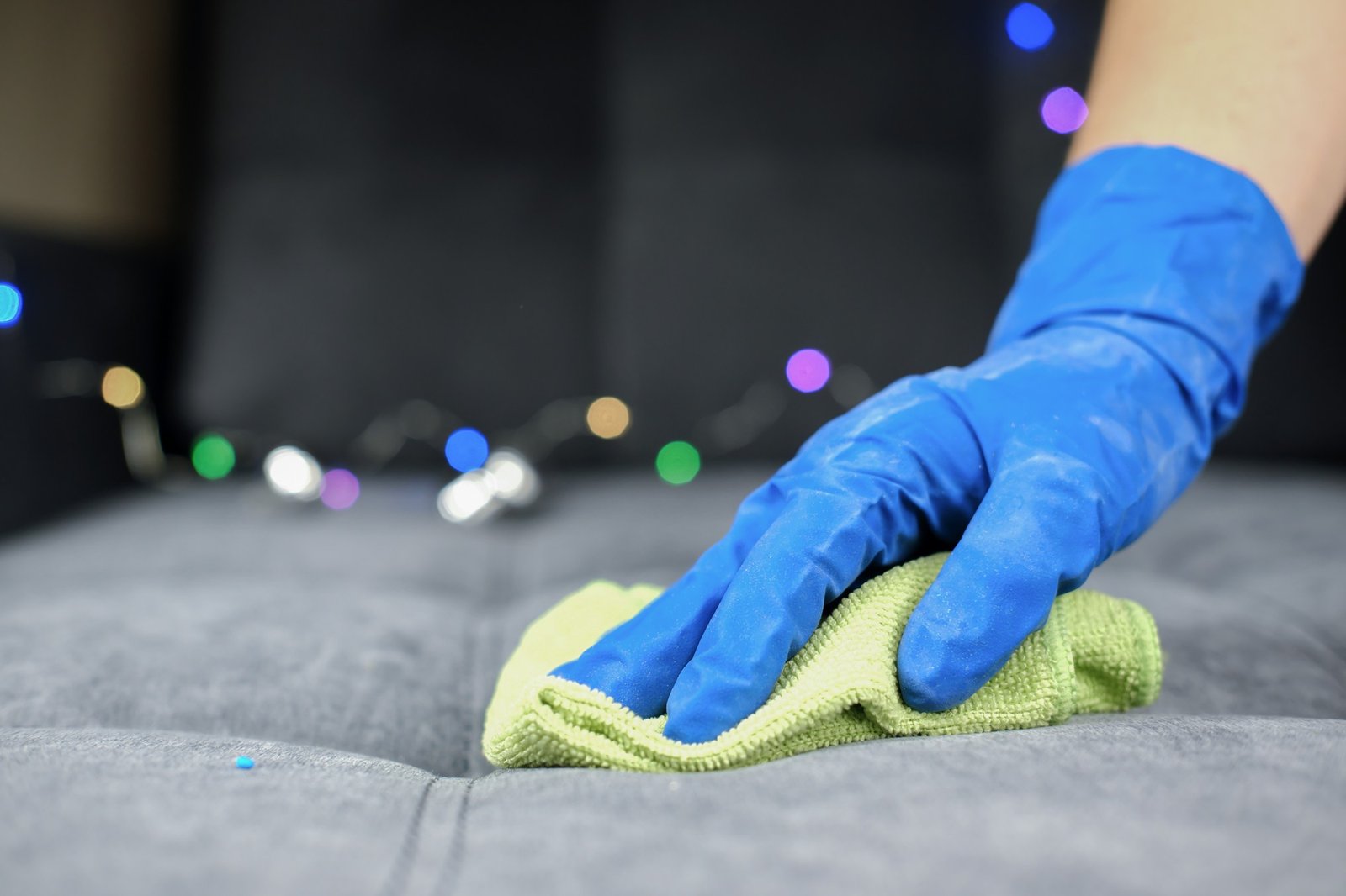Gummihandschuh zum Entfernen von Hundehaaren